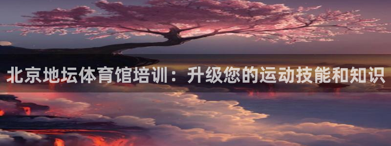 尊龙—人生就是博：北京地坛体育馆培训：升级您的运动技